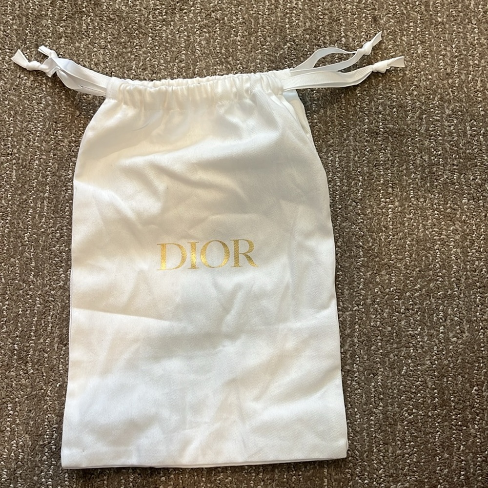 Dior White Dust Bag